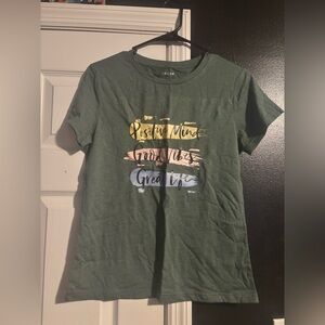 Green Positive Vibes Tee